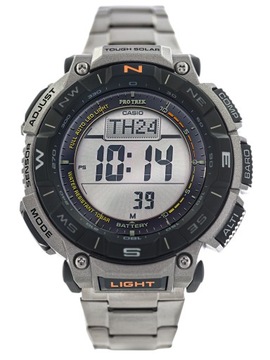 MĘSKI ZEGAREK CASIO PRG-340T-7ER PRO TREK TYTANOWY