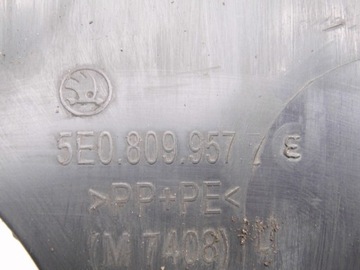 PODBĚH 5E0809957E SKODA OCTAVIA III 5E 2014R. LEVÉ PŘEDNÍ ORIGINÁLNÍ