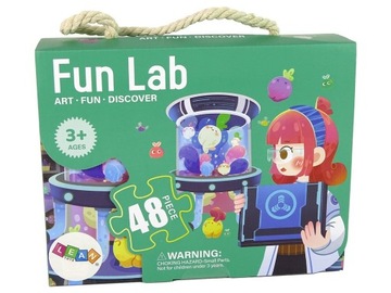 PUZZLE DLA DZIECI UKŁADANKA LABORATORIUM 48 ELEM.
