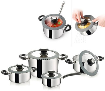 KOMPLET ZESTAW GARNKÓW SMARTCOVER TESCOMA 8SZT.