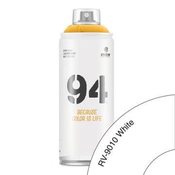 Montana MTN 94 spray 400 ml RV-9010 biały
