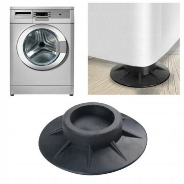 РЕЗИНОВЫЕ АНТИВИБРАЦИОННЫЕ ПОДУШКИ ДЛЯ НОЖОК СТИРАЛЬНОЙ МАШИНЫ*4