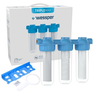 Zestaw Wessper TripleMax 3-stopniowy system filtracji wody 1