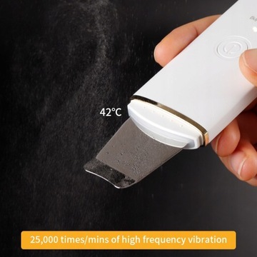 Ultrasonic Skin Scrubber Deep Face Cleansing