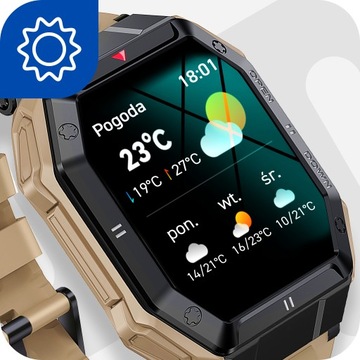 МУЖСКИЕ СМАРТ-ЧАСЫ ВОЕННОЕ ДАВЛЕНИЕ ГОВОРЯЩЕЕ МНОГОФУНКЦИОНАЛЬНОЕ МЕНЮ PL