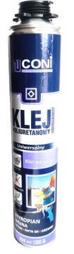 KLEJ PIANKA MONTAŻOWA DO STYROPIANU PISTOLET 825ML