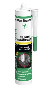 SILIKON UNIWERSALNY 1001 U CZARNY DEN BRAVEN