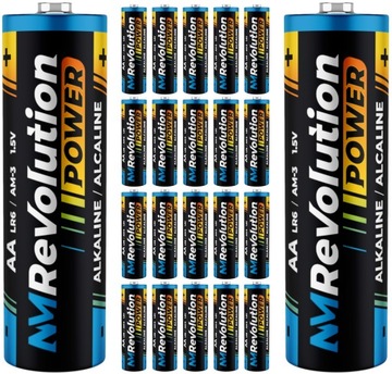 20x BATERIA LR6 NM REVOLUTION POWER ALKALINE AA R6