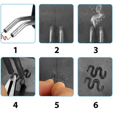 СВАРЧИК ПАЯЛЬНИК СТЕПЛЕР ДЛЯ ПЛАСТМАСС НАБОР + СКОБЫ