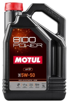 OMT 5W30 8100 POWER 5L OLEJ MOTUL 5W30 5L 8100 POWER / SYNTHETIC - ESTER /