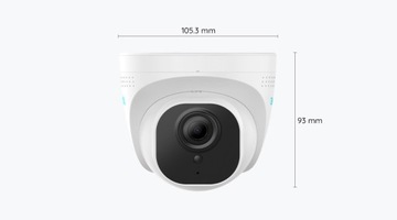 Reolink RLC-520A POE камера 5мп | DOME + КАРТА GOODRAM 128 ГБ