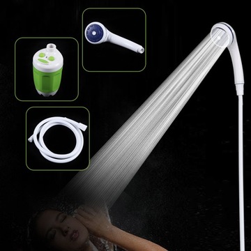 Prysznic kempingowy z baterią