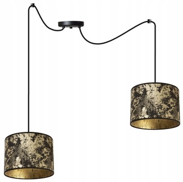 Żyrandol Lampa Wisząca Sufitowa Abażur Pająk