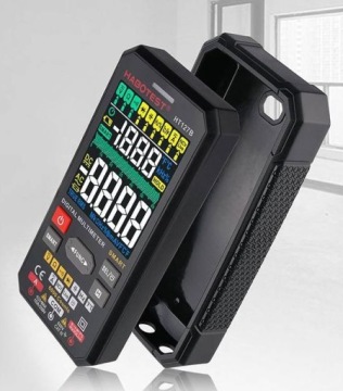 ЦИФРОВОЙ УНИВЕРСАЛЬНЫЙ МУЛЬТИМЕТР TRUE RMS NCV ТЕРМОПАРА КАБЕЛИ КЕЙС БАТАРЕИ