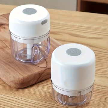 Электрическая чесночница 100/250 мл USB – прочная и долговечная мясорубка