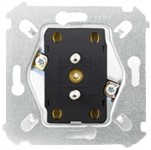 Одиночный разъем Simon 55 матовый черный