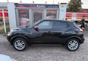 Nissan Juke I SUV Facelifting 1.2 DIG-T (Euro 6) 115KM 2017 Nissan Juke Pl Salon , przepiekne wnetrze z czerwonymi wstawkami 1.2 115KM, zdjęcie 20
