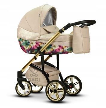 Стильная детская коляска Molokai Duo Wiejar 3в1 GOLD FRAME ХИТ!