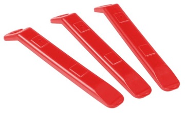 Lixada TL-003 red łyżki do opon 3 sztuki czerwone