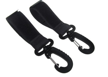 РУЧКИ КРЮЧКИ ДЕРЖАТЕЛЬ КРЮЧКИ ДЛЯ СУМКИ VELCRO 2 ШТ.
