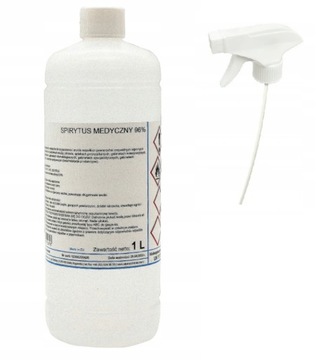 Spirytus medyczny 1L 96% do mycia powierzchni