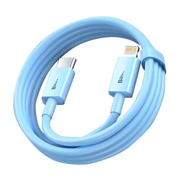 BASEUS MOCNY KABEL DO TELEFONU PRZEWÓD USB TYPU C DO LIGHTNING PD QC 20W 1M