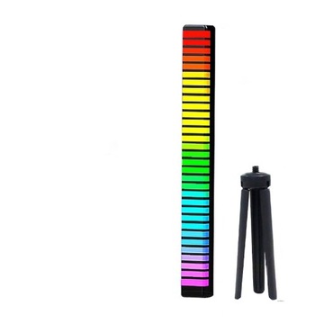RGB LED Music Lamp App-controlled, Syncs With Sound Computer