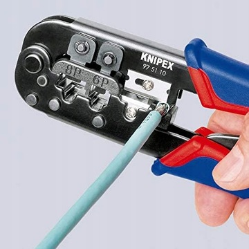 Клещи для обжима телефонных вилок Western 190 мм KNIPEX (9