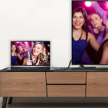 АДАПТЕР DISPLAYPORT К HDMI DISPLAY PORT DP