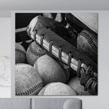 Baseball Glove Wall Print Canvas Painting Wall Art Sports Posters Nursery R