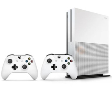 KONSOLA XBOX ONE S 1TB + 2x PAD + OKABLOWANIE - KOMPLET