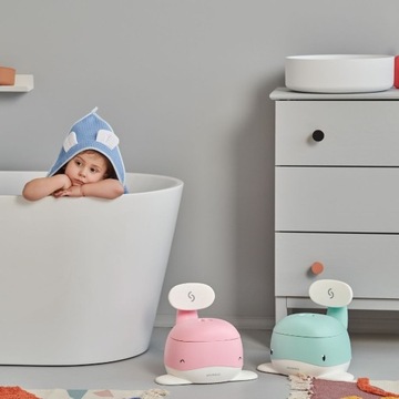 SKIDDOU Pottili Keep Розовый горшок со спинкой