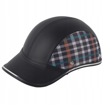 Uniwersalny kask motocyklowy pół twarzy czapka z