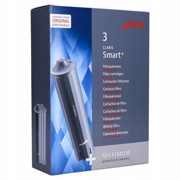 Filtry do ekspresów Jura Claris Smart+, 3 sztuki