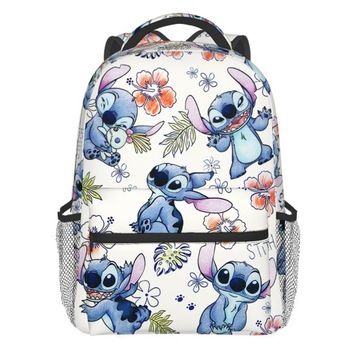 PLECAK SZKOLNY TORNISTER Stich USB WZORY A4 DUŻY, Lilo I Stitch