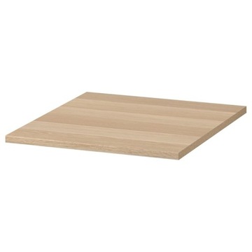 IKEA KOMPLEMENT PÓŁKA MEBLOWA DĄB BEJCOWANY NA BIAŁO 50x58 CM