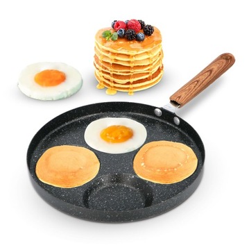 PATELNIA do NALEŚNIKÓW JAJ jajek PANCAKES RACUCHÓW INDUKCJA GAZ 24 cm