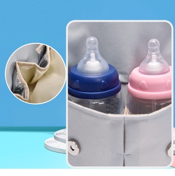 СУМКА ДЛЯ КОЛЯСКИ, РЮКЗАК-ОРГАНИЗАТОР ДЛЯ МАМА, ПАПА 3в1