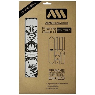 Наклейки Защитная крышка для рамы велосипеда AMS MTB - Pitbull