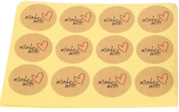 Пакетики со сладостями, конфеты из бумаги, 4 шаблона с наклейками, 50 шт.