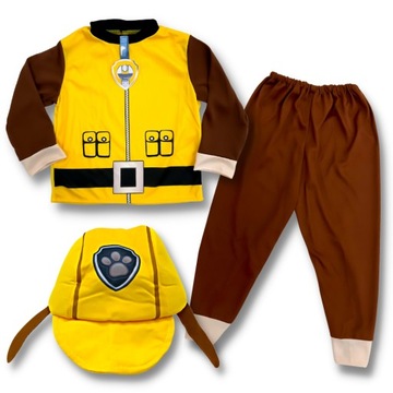 STRÓJ RUBBLE PSI PATROL BUDOWNICZY 110-122 KOSTIUM