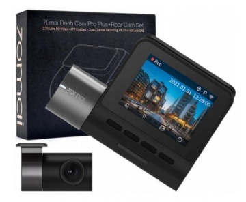 Wideorejestrator 70mai Pro Plus + backup RC06 UHD