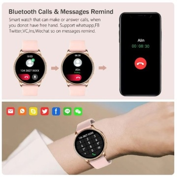 Женские умные часы с Bluetooth-звонком