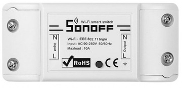 Переключатель Sonoff RF WiFi + RF433 МГц