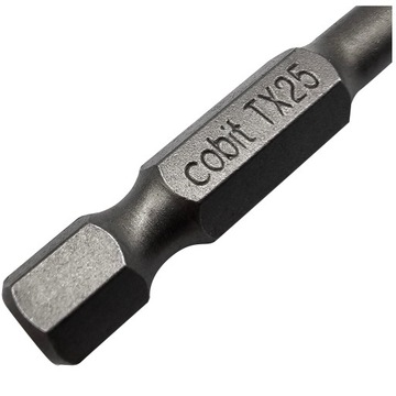 НАСАДКИ ДЛЯ ОТВЕРТКИ TX25 50 мм STAR TORX TORSION COBIT 1 шт.