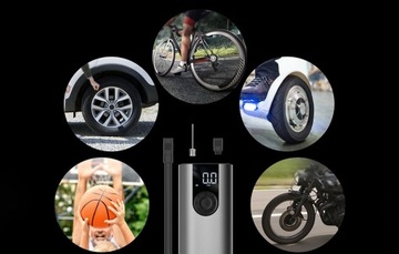 МОЩНЫЙ ЭЛЕКТРИЧЕСКИЙ ВЕЛОСИПЕДНЫЙ НАСОС CYCPLUS ЛЕГКИЙ ПОРТАТИВНЫЙ БЕСПРОВОДНОЙ