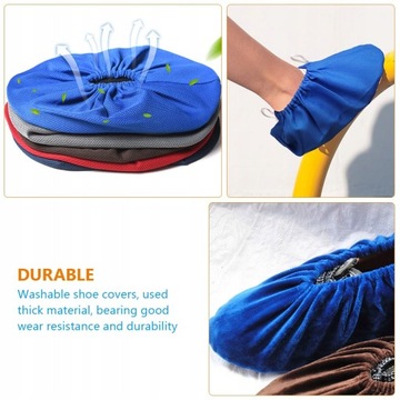 Многоразовые противоскользящие бахилы 3