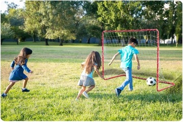 ВОРОТА ФУТБОЛЬНЫЕ ТРЕНИРОВОЧНЫЕ ДЛЯ ДЕТЕЙ ДЛЯ МАЛЬЧИКОВ 183х122см