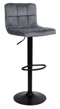 Hoker do kuchni, jadalni, baru Monzo Velvet Gray