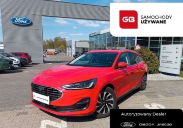 Ford Focus IV 2023 Ford Focus 155KM EcoBoost mHEV A7 TitaniumX SalonPL SerwisASO FV23 Gwaranc